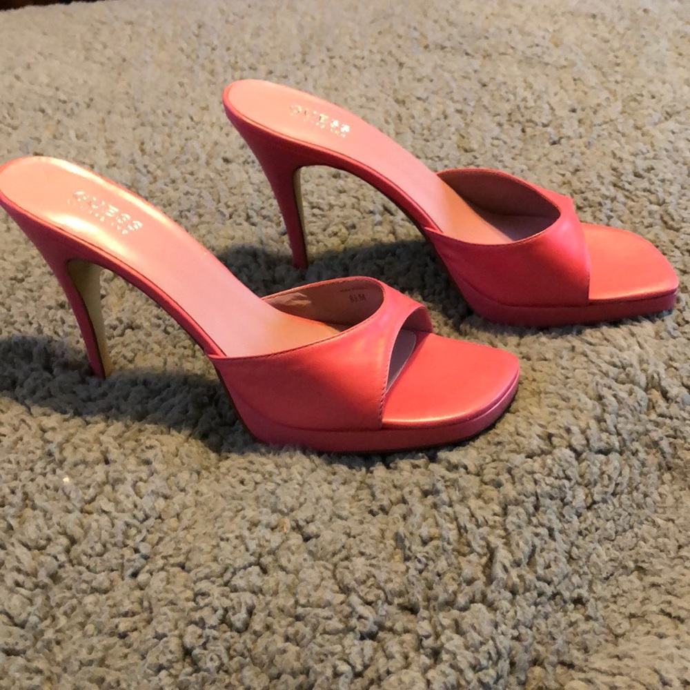Pink Guess Heels